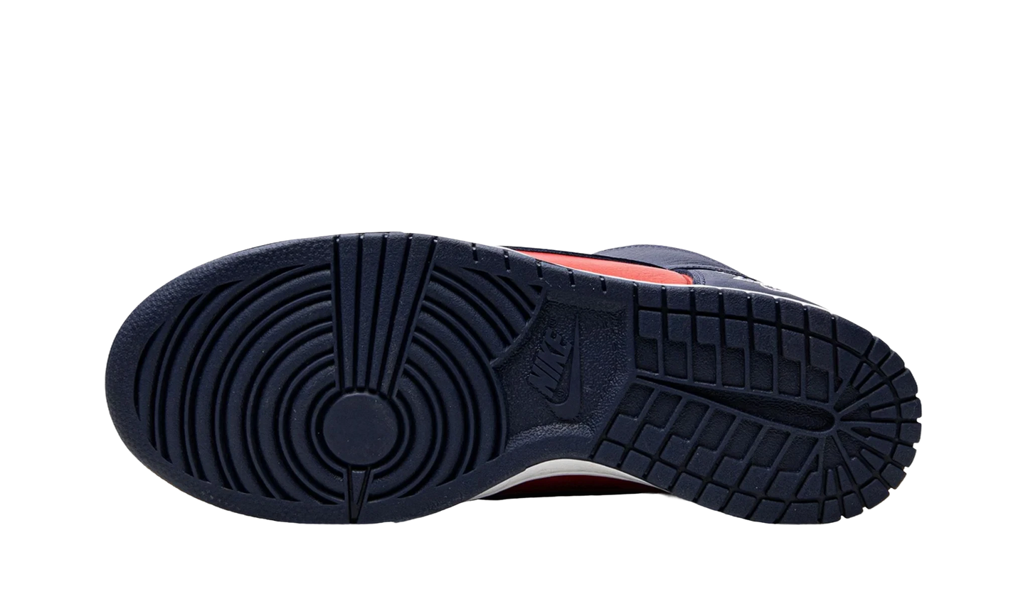 Nike x Supreme Dunk High By Any Means Neccesary Vasrity Red Navy