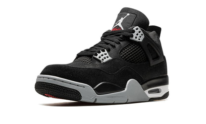 Air Jordan 4 Black Canvas