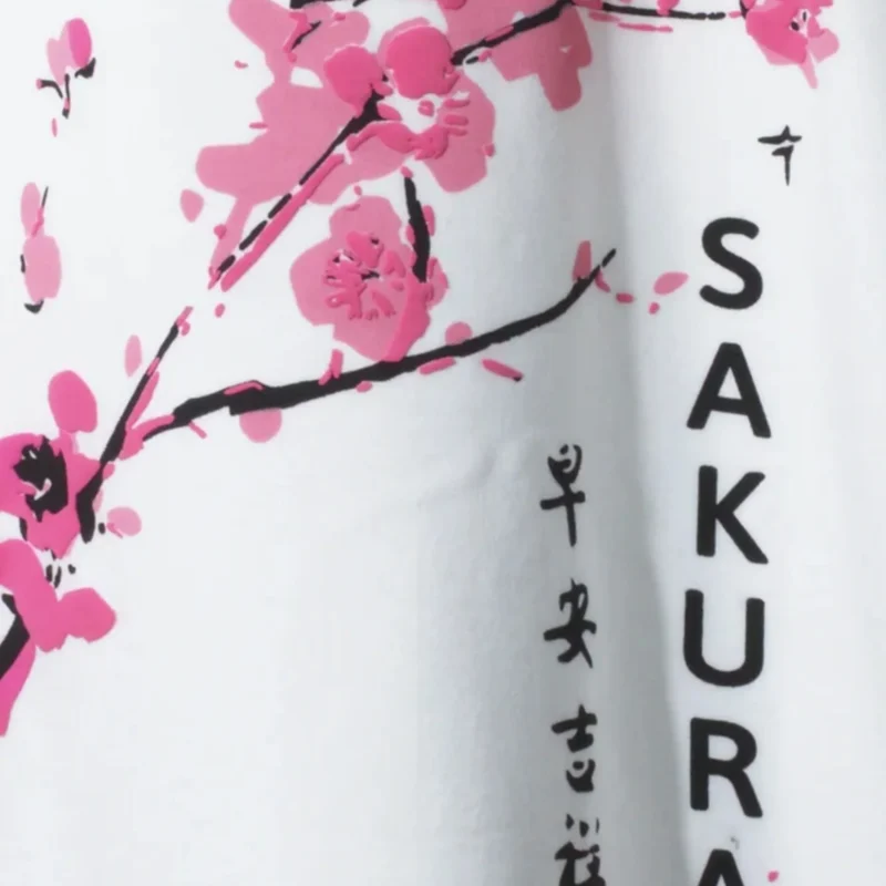 StreetwearStyle_Sakura_White260GSMFrenchTerryCottonOversizeGraphicTeeHGxNoctura-BackCloseUp1